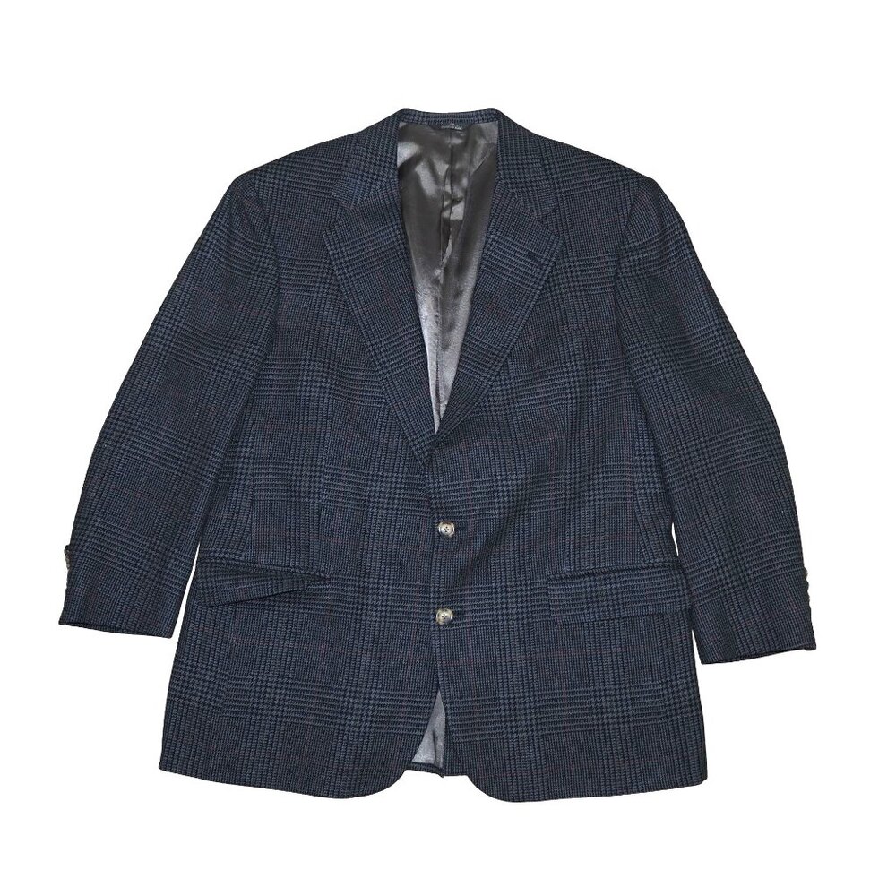 Polo University Club by Ralph Lauren Glen Plaid Sports‎ Coat Blazer Men's 44R